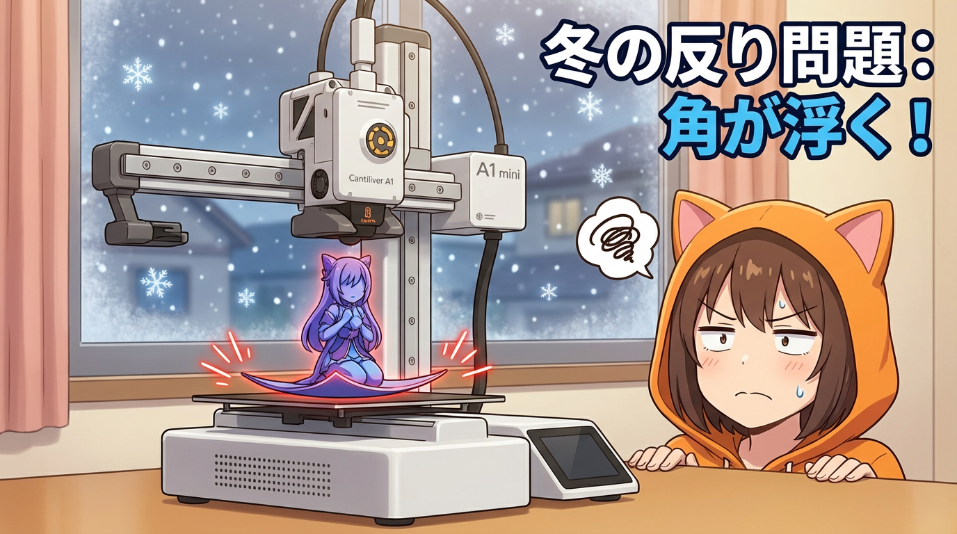 Bambu Lab A1 mini 異素材サポート