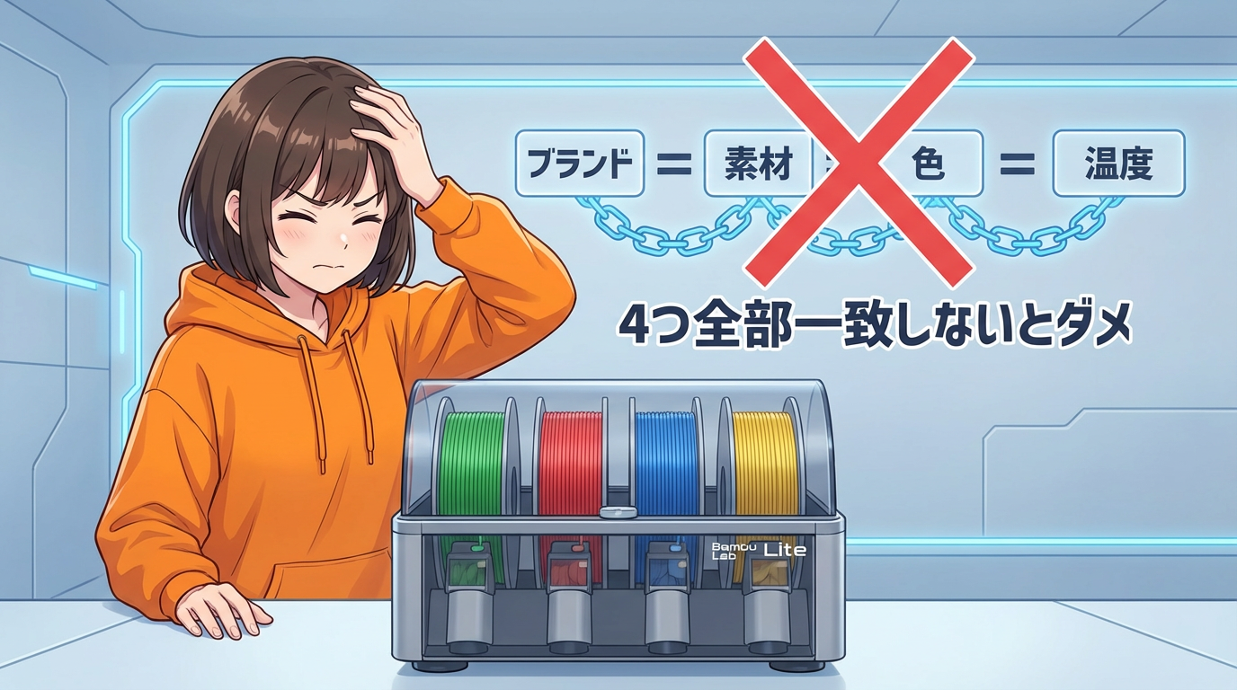 Bambu Lab A1 mini 端材錬金術