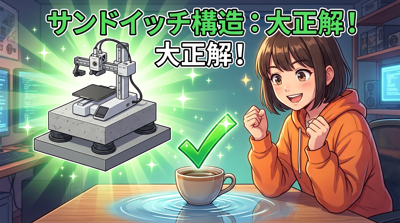 Slide 16: 実験成功（サンドイッチ）