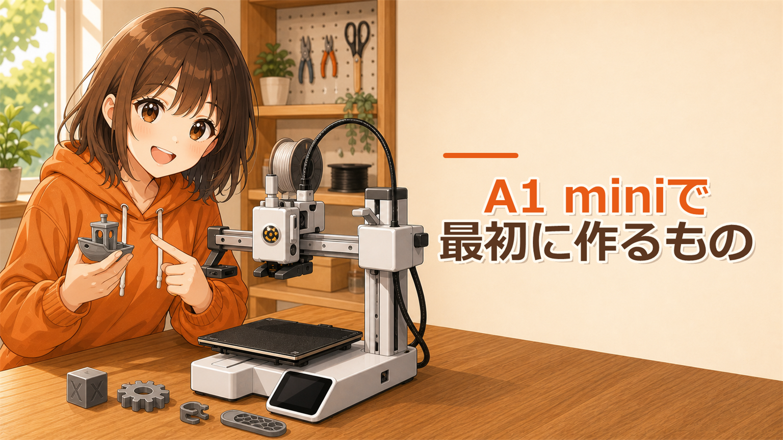 A1 miniで最初に作るもの