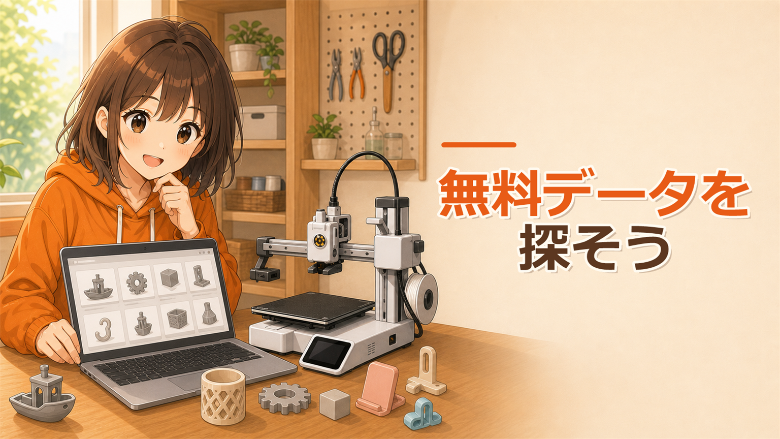 無料3Dデータの探し方
