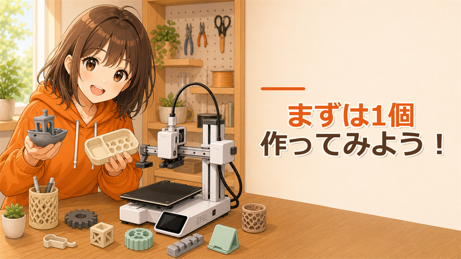 まずは1個作ってみよう